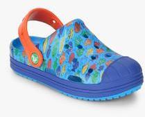 Crocs Bump It Graphic Blue Clog Sandals boys