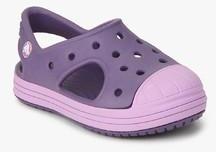 Crocs Bump It Purple Sandals girls