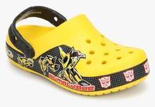 Crocs Cb Trnsfrmrs Bumblebee Yellow Clogs boys