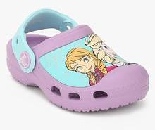 Crocs CC Frozen Purple Clogs girls