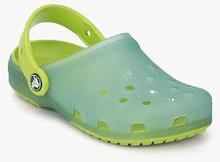 Crocs Chameleonstm Translucent Green Clogs boys