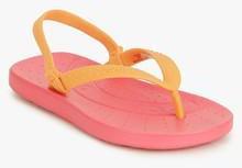 Crocs Chawaii Flip Orange Flip Flops girls