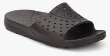 Crocs Chawaii Slide Brown Flip Flops men