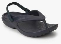 Crocs Classic Navy Blue Flip Flops boys