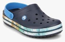 Crocs Classic Tropical Ii Navy Blue Clogs men