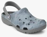 Crocs Coast Graphic Grey Clogs men