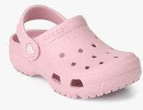 Crocs Coast Pink Clogs girls