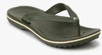 Crocs Crocband Green Flip Flops men