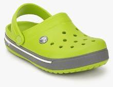 Crocs Crocband II.5 Green Clogs boys