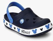 Crocs Crocband Mickey Iv Navy Blue Clog boys