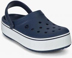 Crocs Crocband Platform Navy Blue Clogs men