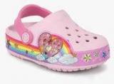 Crocs Crocslights Rainbow Pink Clogs girls