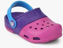 Crocs Electro Ii Pink Clogs girls