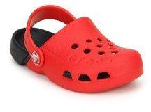 Crocs Electro Red Clogs boys