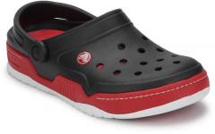 Crocs Front Court Black Clogs women