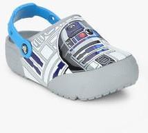 Crocs Funlab Lights R2d2 Grey Clog Sandals boys