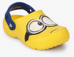 Crocs Funlab Minions Yellow Clogs boys