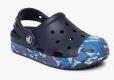 Crocs Girls Navy Printed Clogs