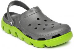 Crocs Grey Duet Sport Cut Work Clogs men