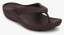 Crocs Hilo Brown Flip Flops