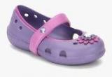 Crocs Keeley Petal Charm F Purple Belly Shoes girls