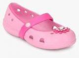 Crocs Keeley Petal Charm Flat Ps Pink Belly Shoes girls