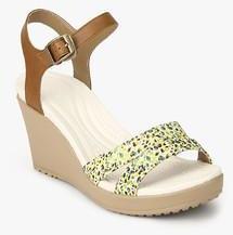 Crocs Leighii Graphic Multicoloured Wedges women