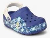 Crocs Lights Frozen Navy Blue Clogs Girls