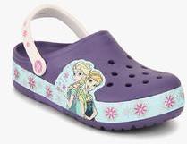 Crocs Lights Frozenfever Purple Clogs girls