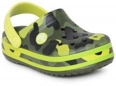 Crocs Lime Green Synthetic Clogs boys