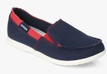 Crocs Melbourne Navy Blue Moccasins women