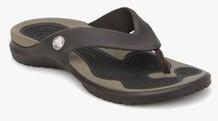 Crocs Modi Flip Brown Flip Flops men