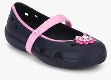 Crocs Navy Blue Belly Shoes girls