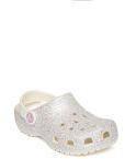 Crocs Off White Croslite Clogs Girls