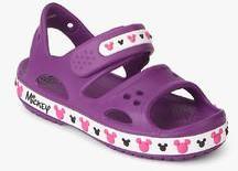 Crocs Purple Sandals girls