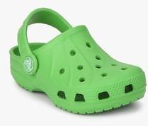 Crocs Ralen Green Clogs girls