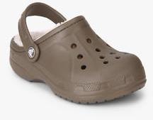 Crocs Ralen Lined Brown Clogs boys