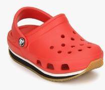 Crocs Retro Red Clogs girls