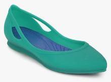 Crocs Rio Aqua Blue Belly Shoes women