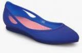 Crocs Rio Flat Blue Belly Shoes women