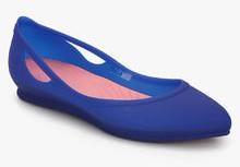 Crocs Rio Flat Blue Belly Shoes women