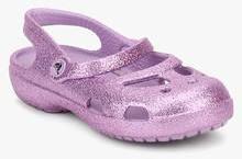 Crocs Shayna Hi Glitter Ma Purple Sandals girls