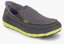 Crocs Stretch Sole Grey Loafers men