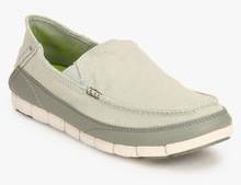 Crocs Stretch Sole Loafer M Off Green Loafers men