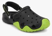 Crocs Swiftwater Black Clogs men