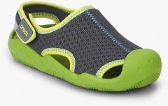 Crocs Swiftwater Green Clog girls