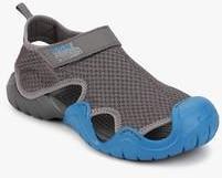 Crocs Swiftwater Grey Sandals men