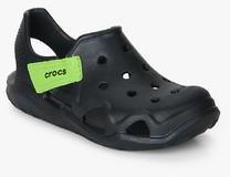 Crocs Swiftwater Wave Black Sandals boys