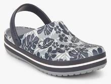 Crocs Tropical Print Navy Blue Clog men