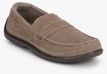 Crocs Walu Driver Brown Loafers men